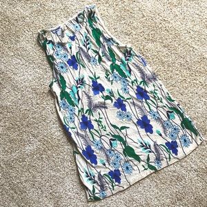 Meadow Rue Anthropologie floral embroidered tank